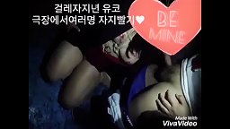 [한국야동] 국산대표 노예 유코년 섹동호회 남자회원 존슨 전부다 빨아주네